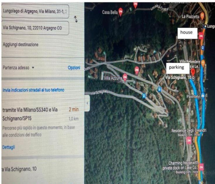 Una Finestra Sul Lago Argegno Buitenkant foto